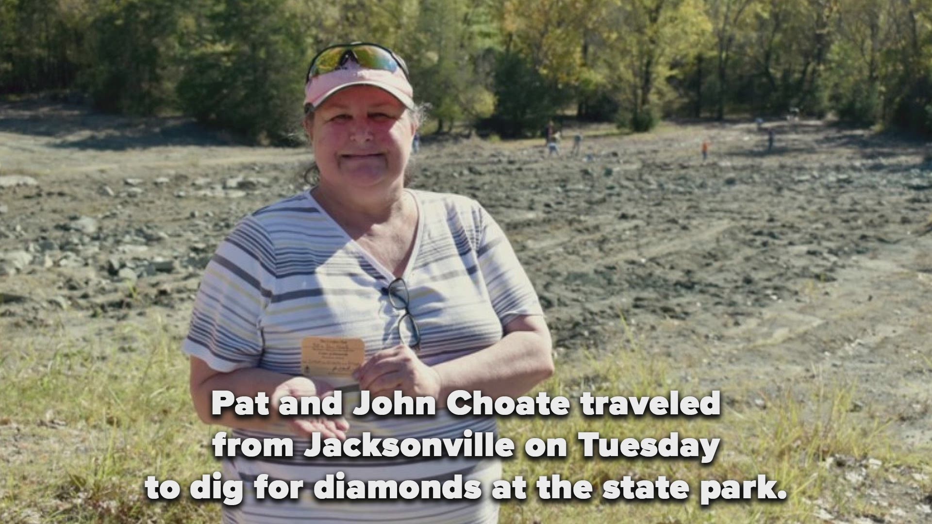 Couple finds 3.29-carat diamond at Crater of Diamonds State Park