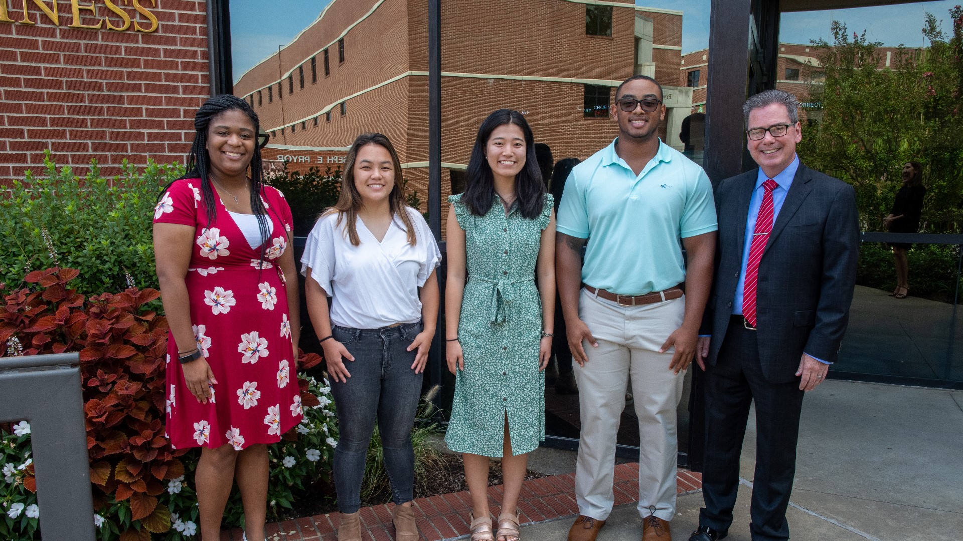 Harding University honors four students for Botham Jean scholarship