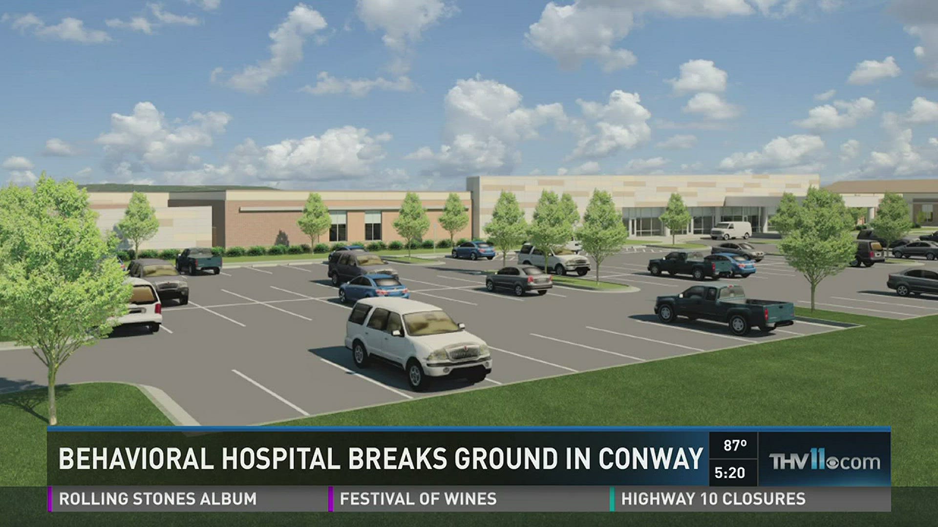 New behavioral hospital breaks ground in Conway