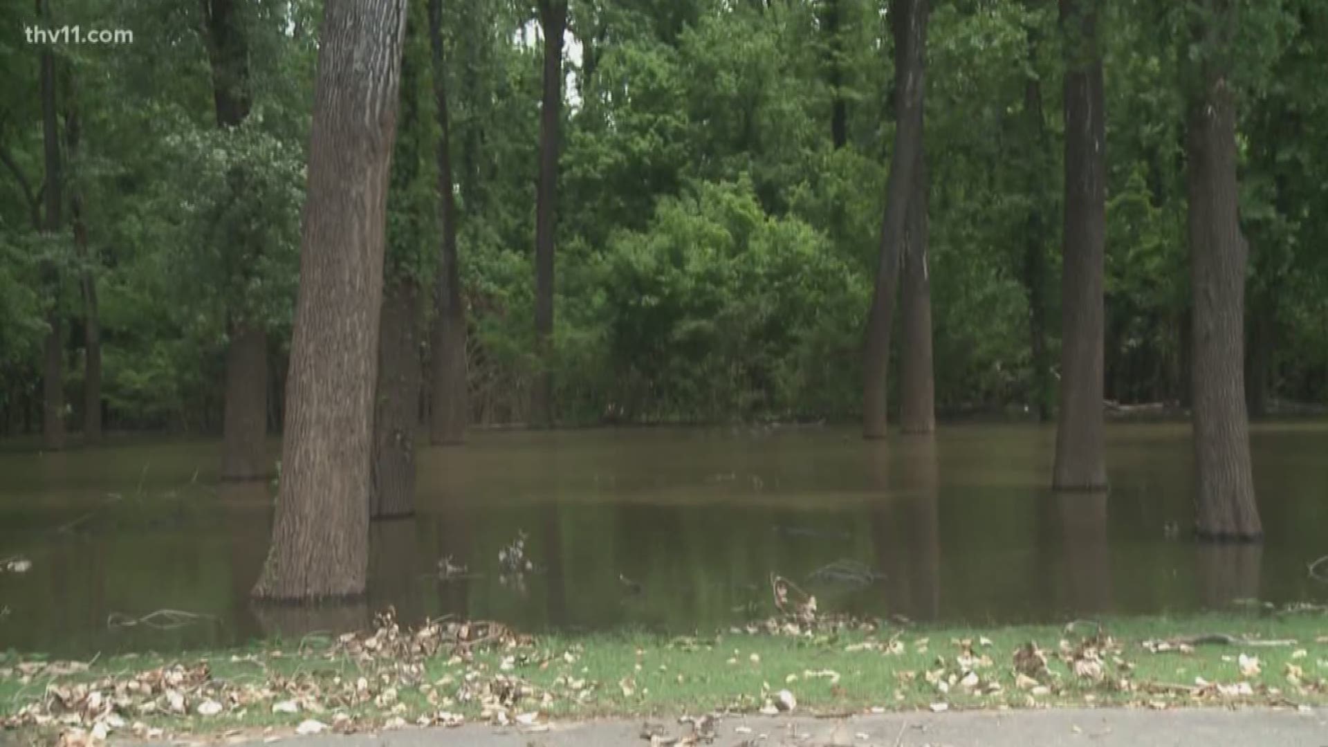 People haven’t been able to enjoy many of the parks in North Little Rock this summer after flooding.