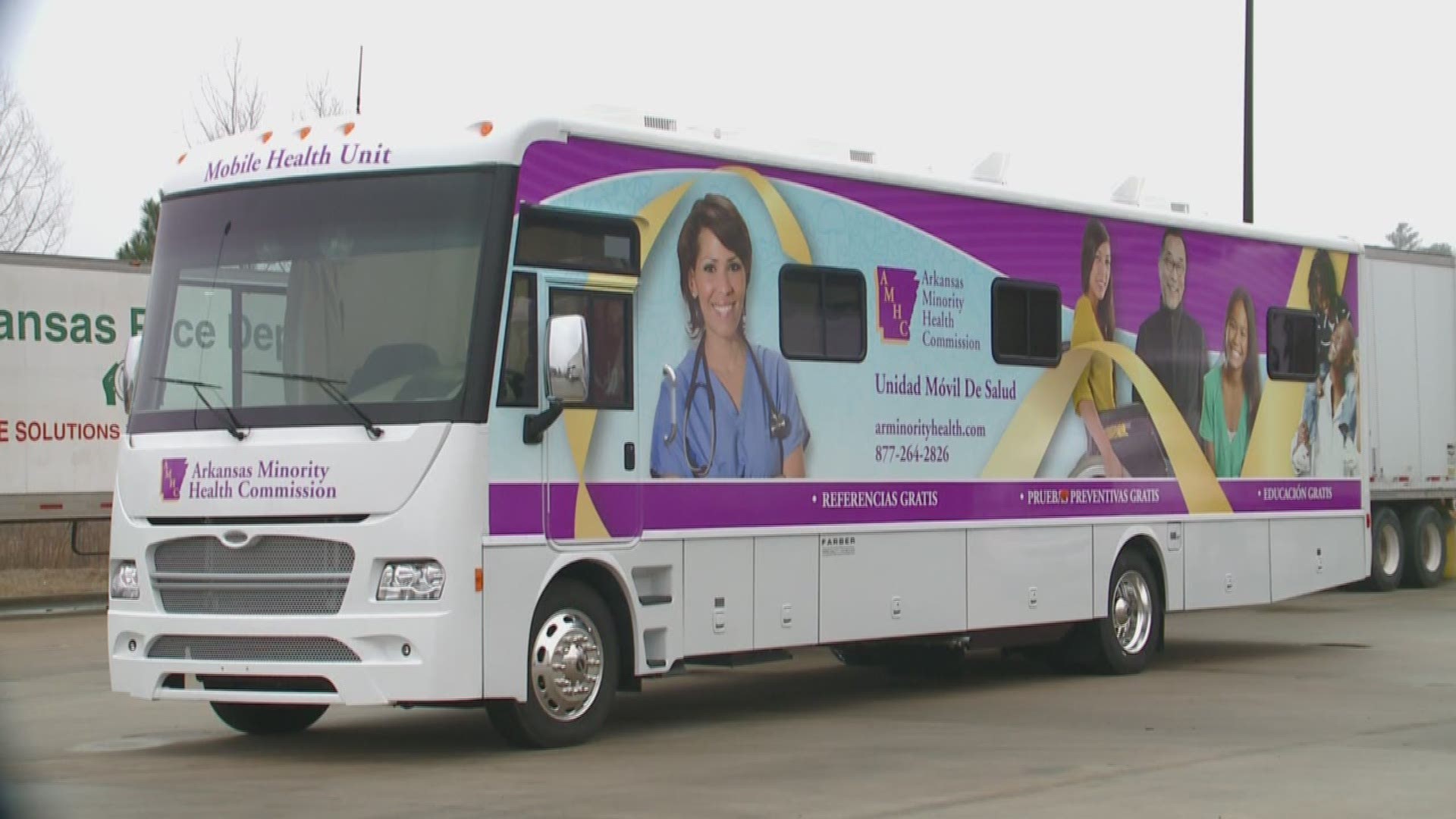 Arkansas Minority Health Commission announces new mobile health unit,  giving accessible healthcare to all areas of Arkansas