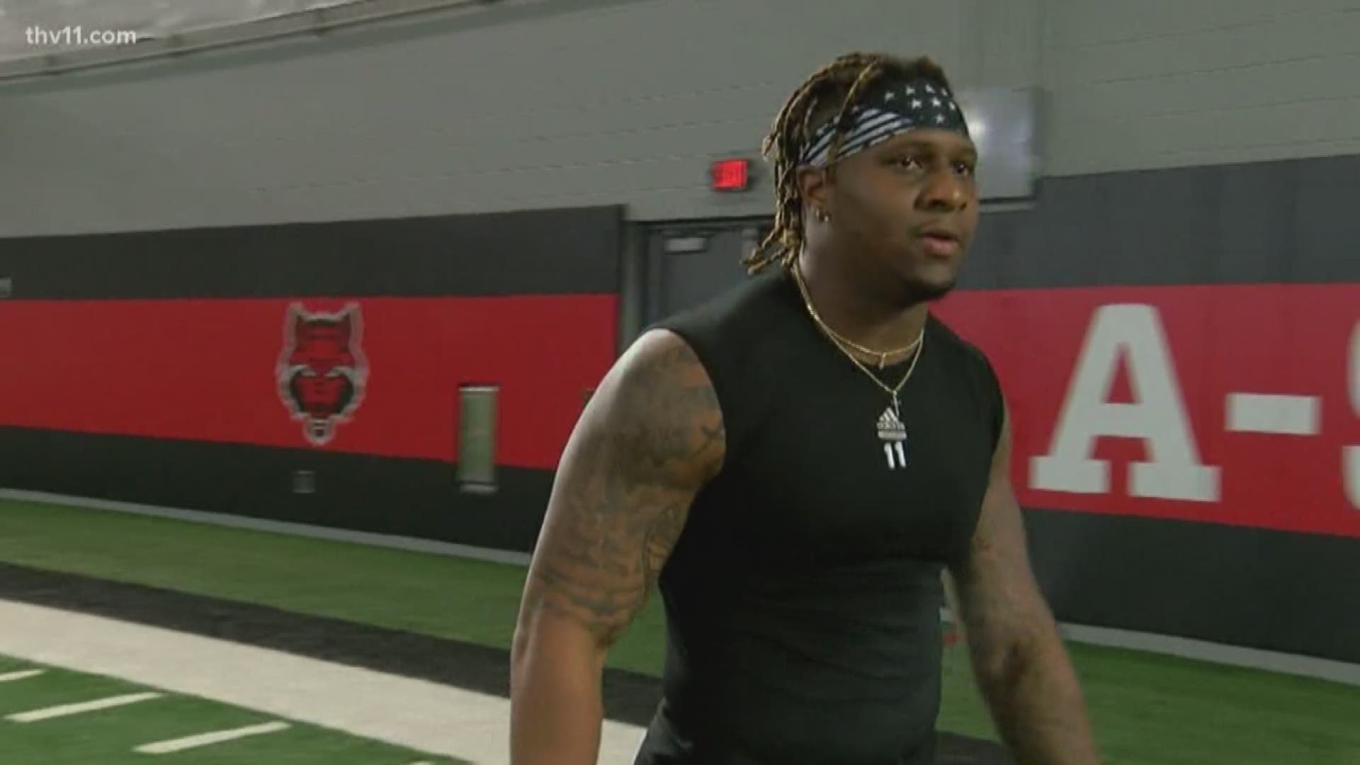 A-State's Rolland-Jones impresses at pro day