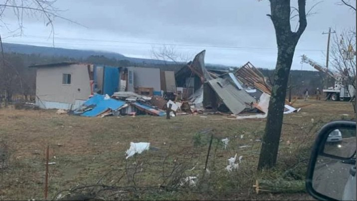 Confirmed EF-2 tornado destroys homes in Logan County | thv11.com