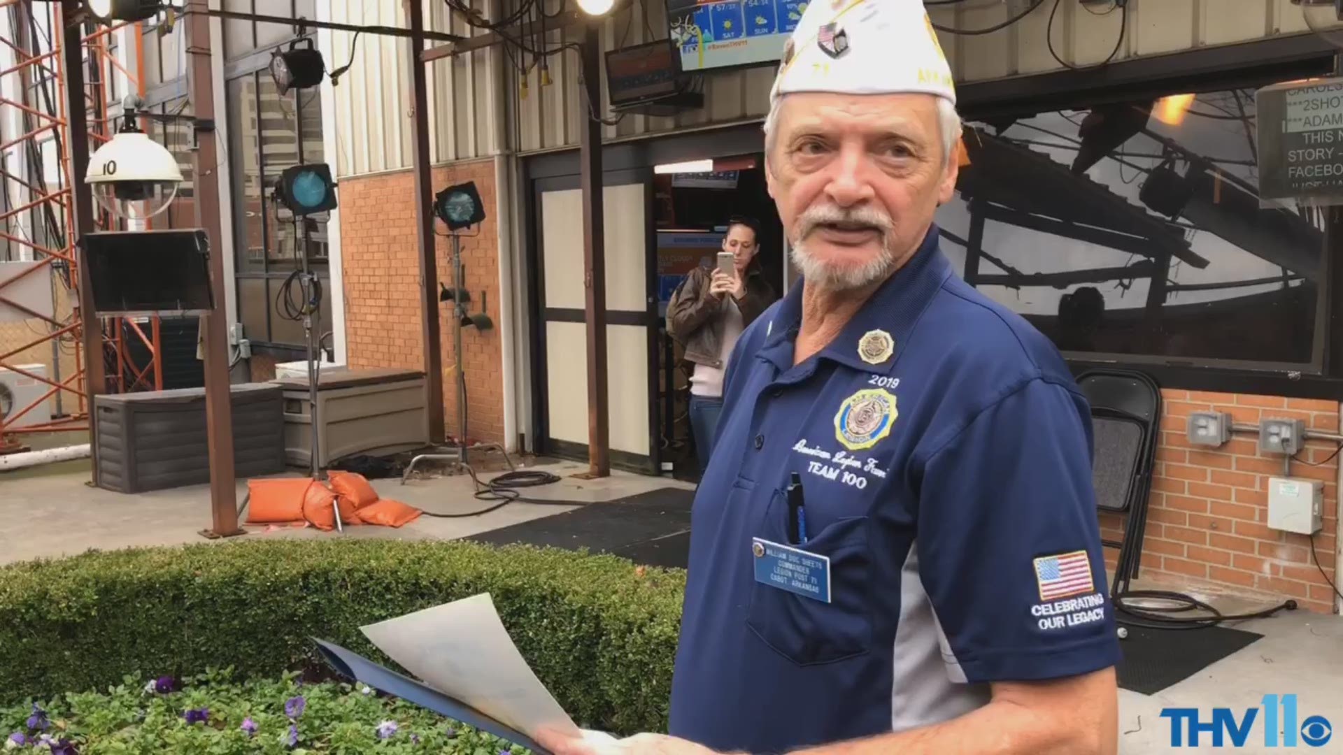 Craig O'Neill got a visit from from the American Legion, an organization of war veterans, and even became an honorary member! KTHV and Craig also received Certificates of Appreciation for their continued support.