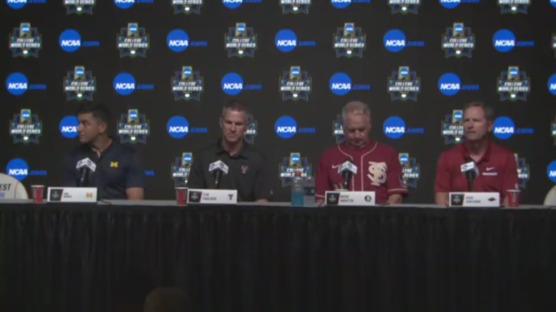 Dave Van Horn, Mike Martin and the rest of the Saturday coaches preview CWS