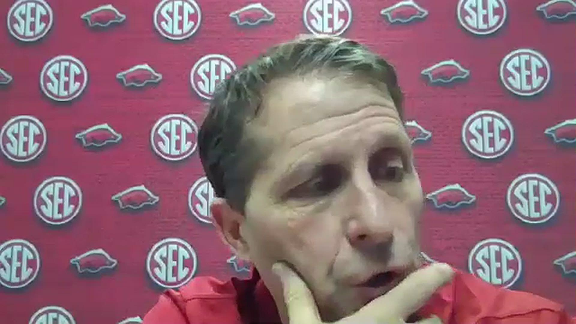 Eric Musselman and Jaylin Williams recap the road loss to LSU
