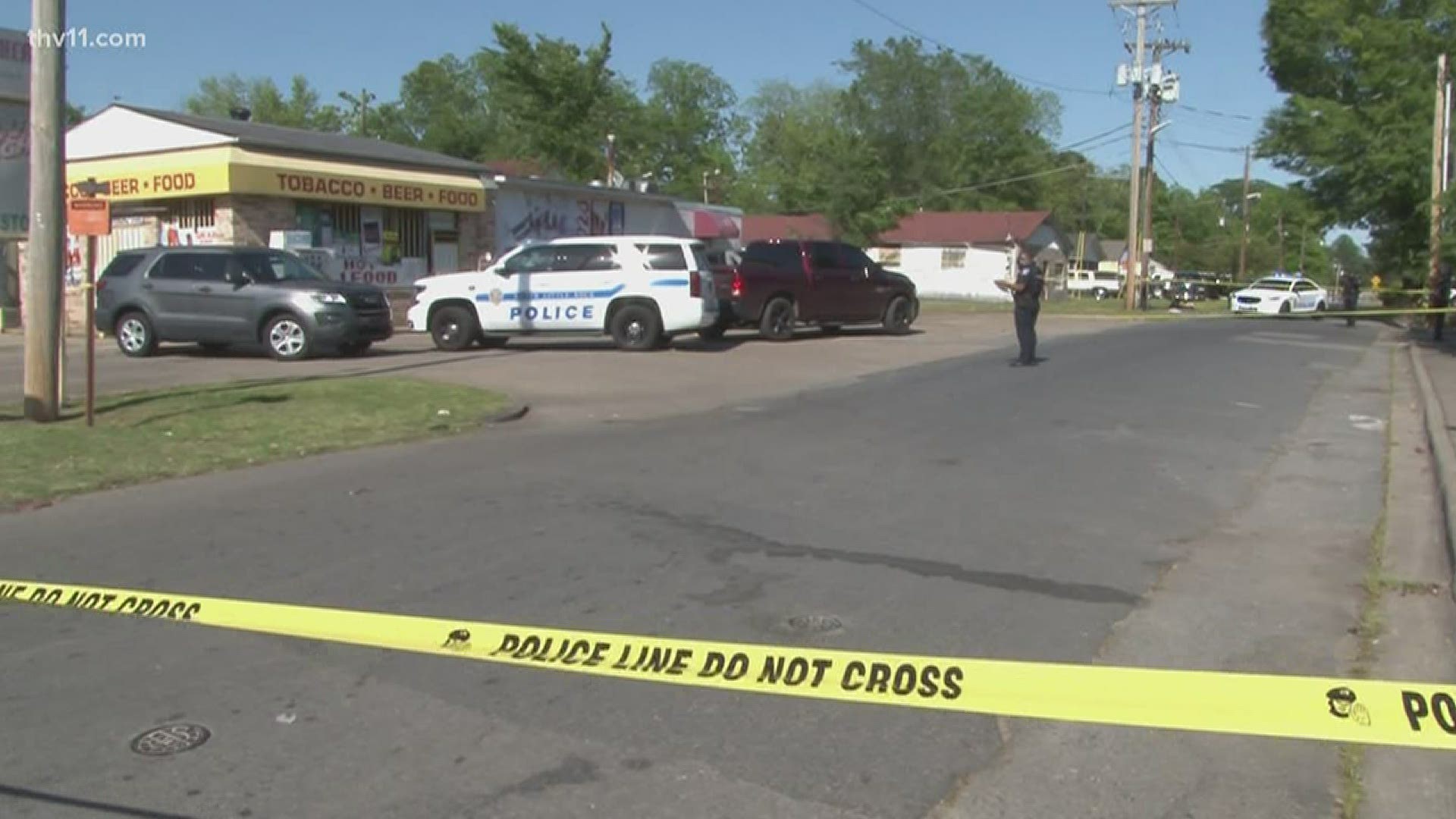Police are investigating a Saturday homicide at a North Little Rock convenience store.