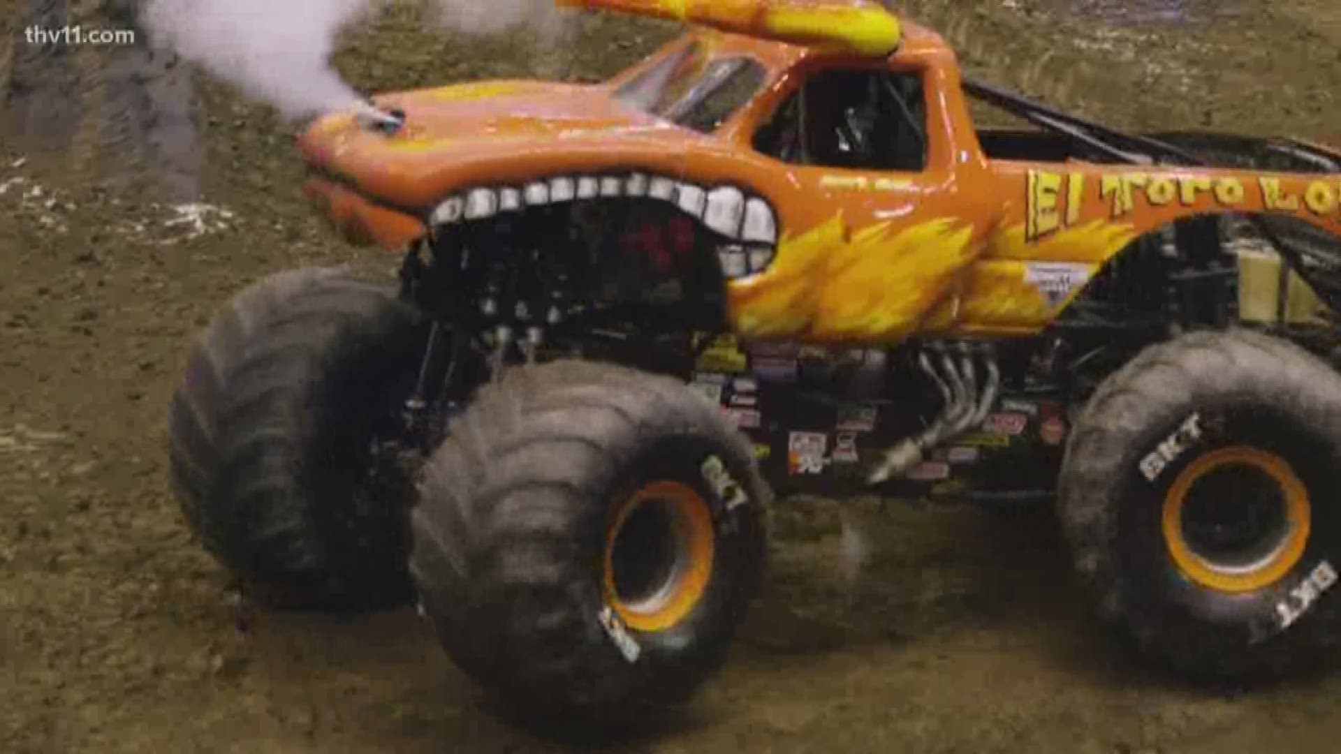 Go behind the scenes with Monster Jam's pit party