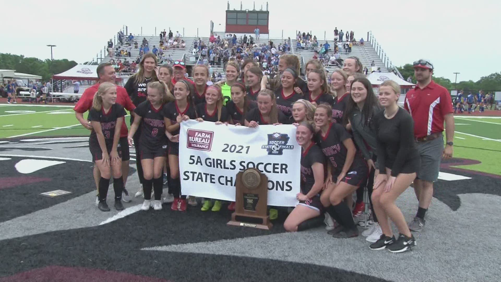 Searcy wins 5A girls soccer championship