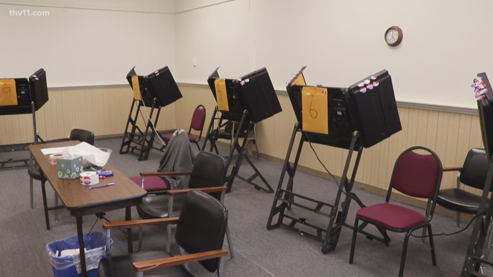 As early voting enters its second week, 11 of Arkansas's 75 counties are recording votes on outdated machines. One county official is worried they won't hold up.