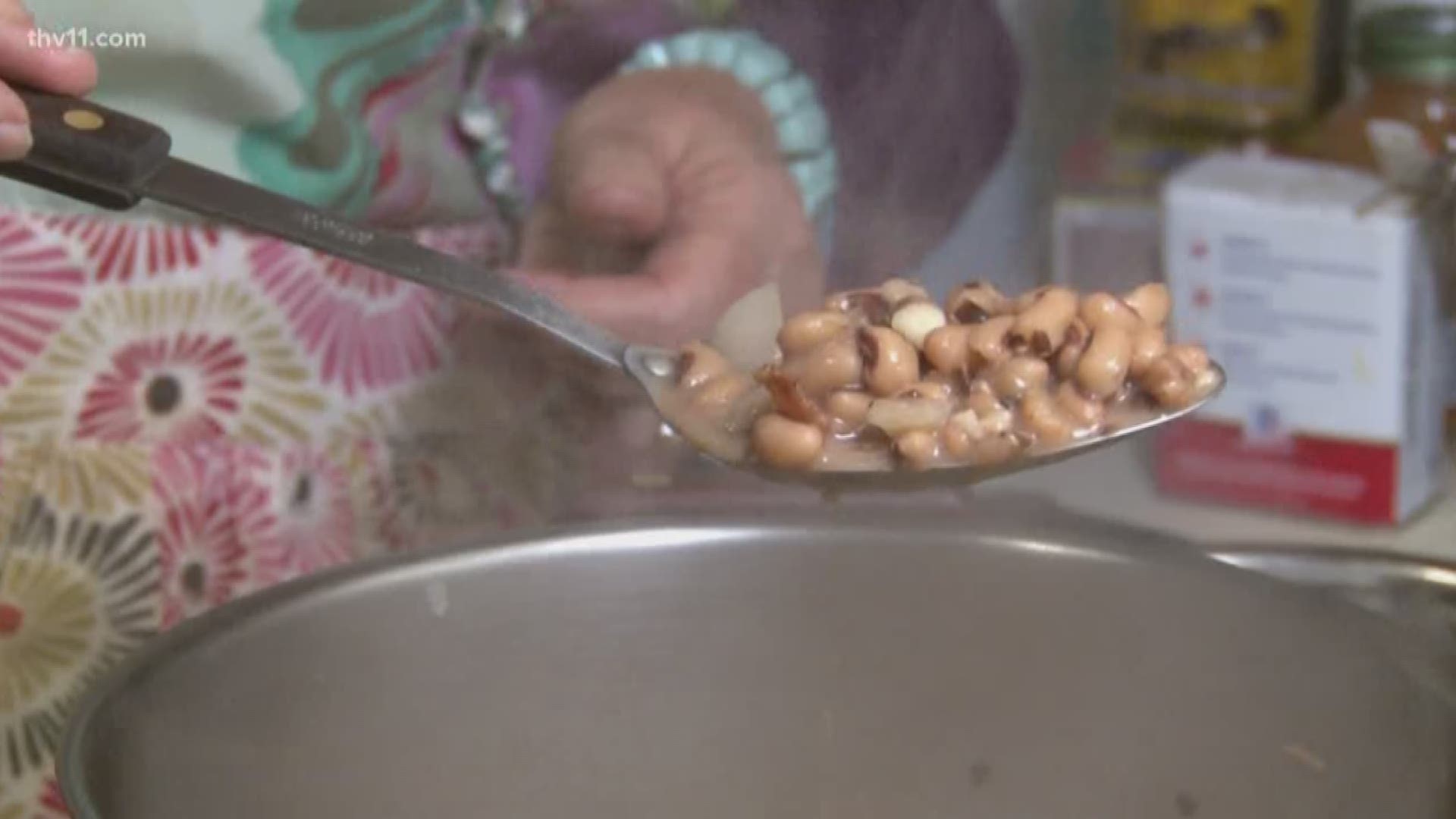 Does eating black-eyes peas bring good luck on New Year's Day?