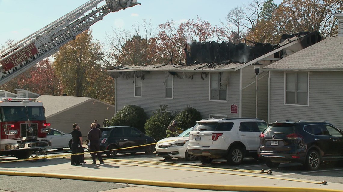 Several people impacted by fire at a Maumelle apartment complex