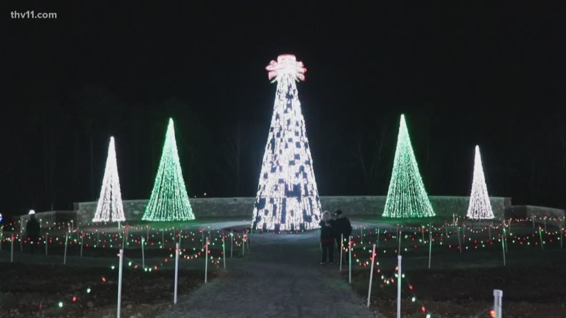 18th Annual Garvan Woodland Gardens Holiday Lights 2019 will run through December 31.
