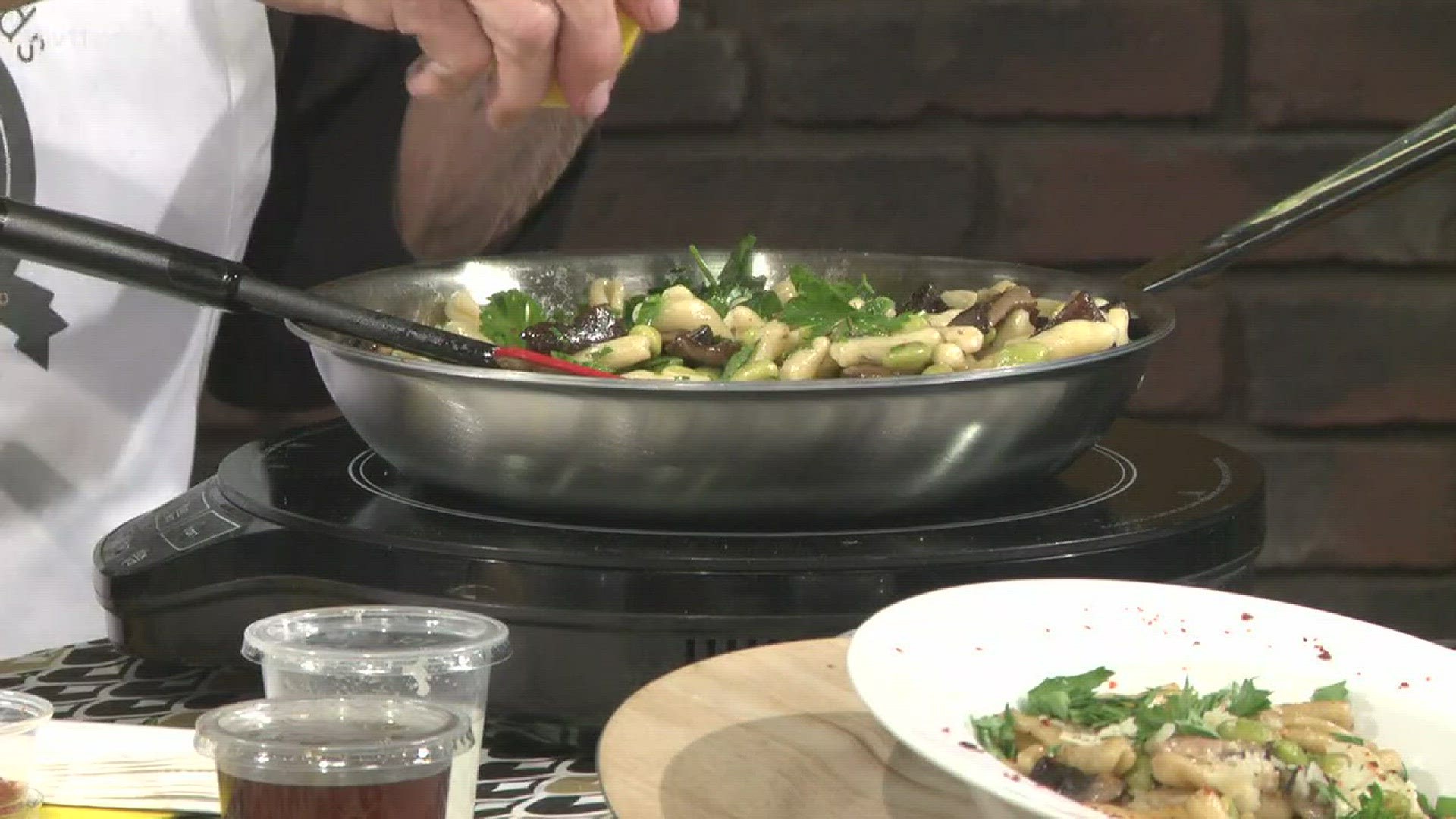 Food blogger Debbie Arnold joined THV11 This Morning with a special featured recipe from executive chef Matt McClure.