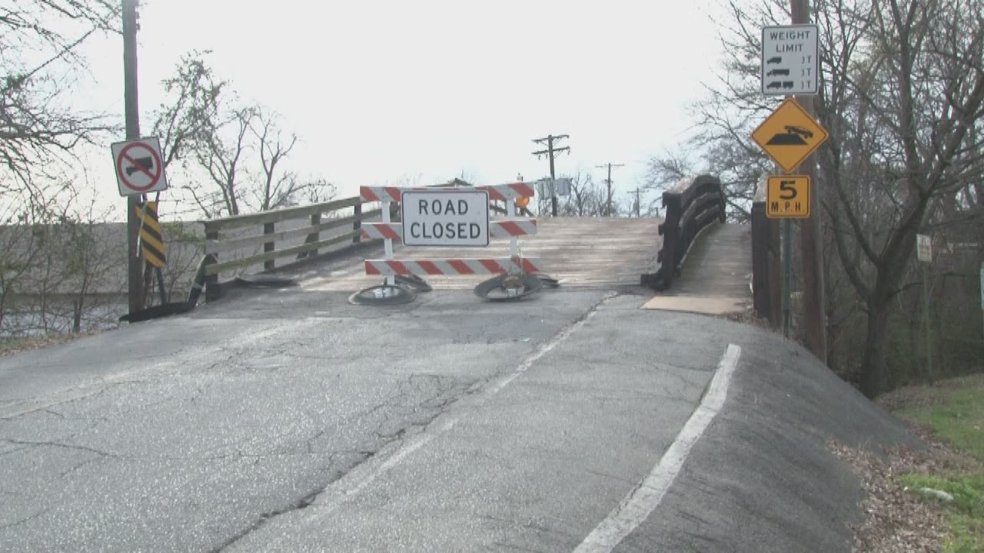 The 14th Street Bridge is slated for demolition, but it got a temporary reprieve tonight.
