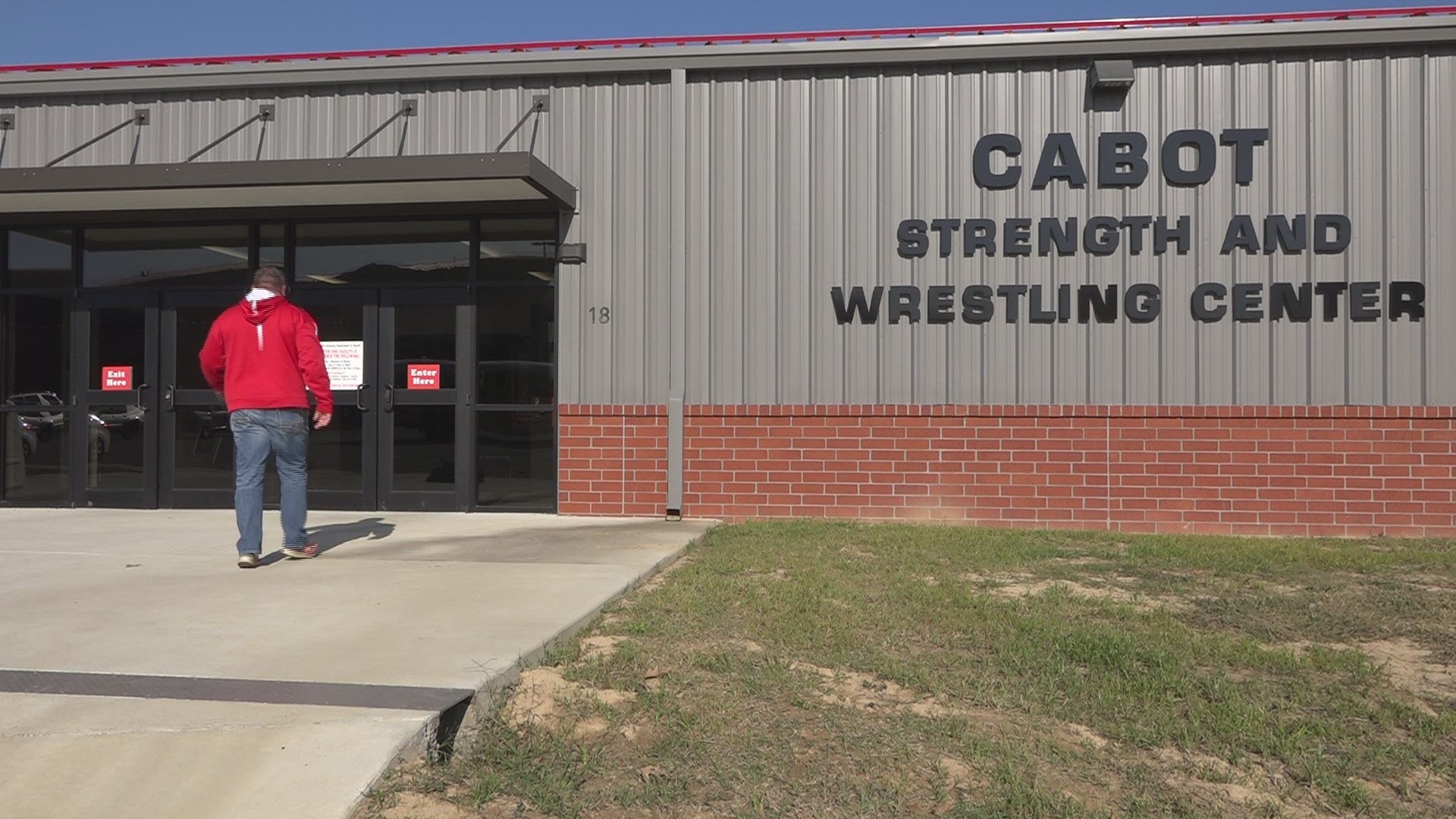 The only center of its kind in the state, it opened over the summer and will be used by wrestling and the spring sports programs at Cabot