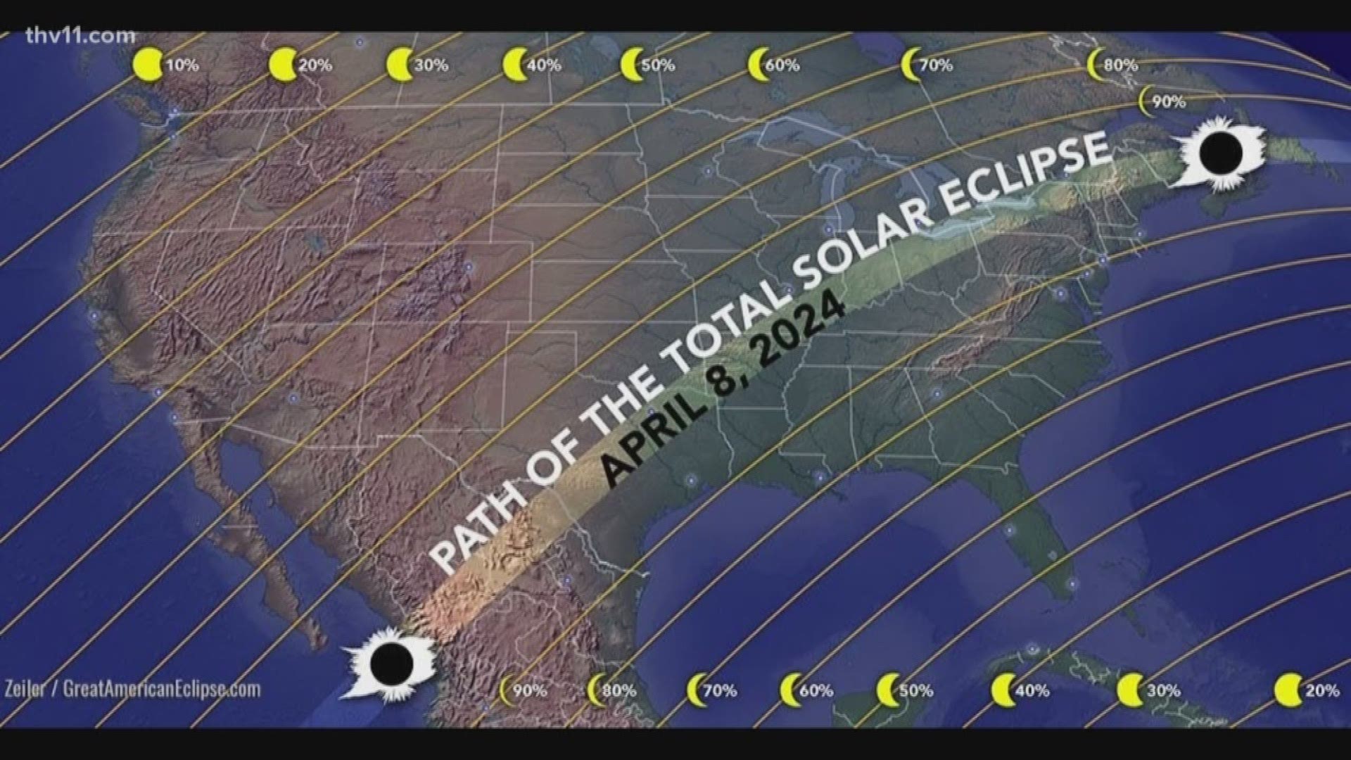 Solar Eclipse 2025 Path Of Totality Map Arkansas