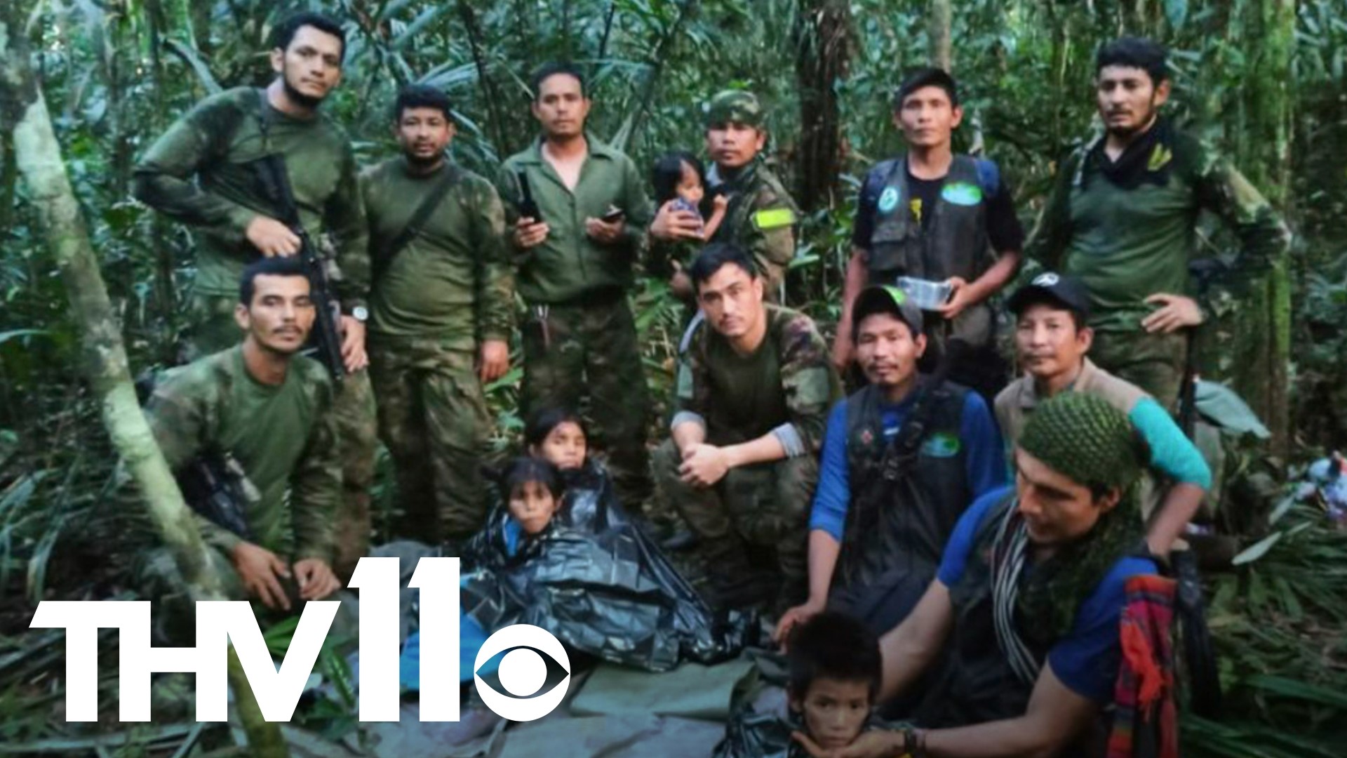 The children are members of the Huitoto people, and officials said the oldest children in the group had some knowledge of how to survive in the rainforest.