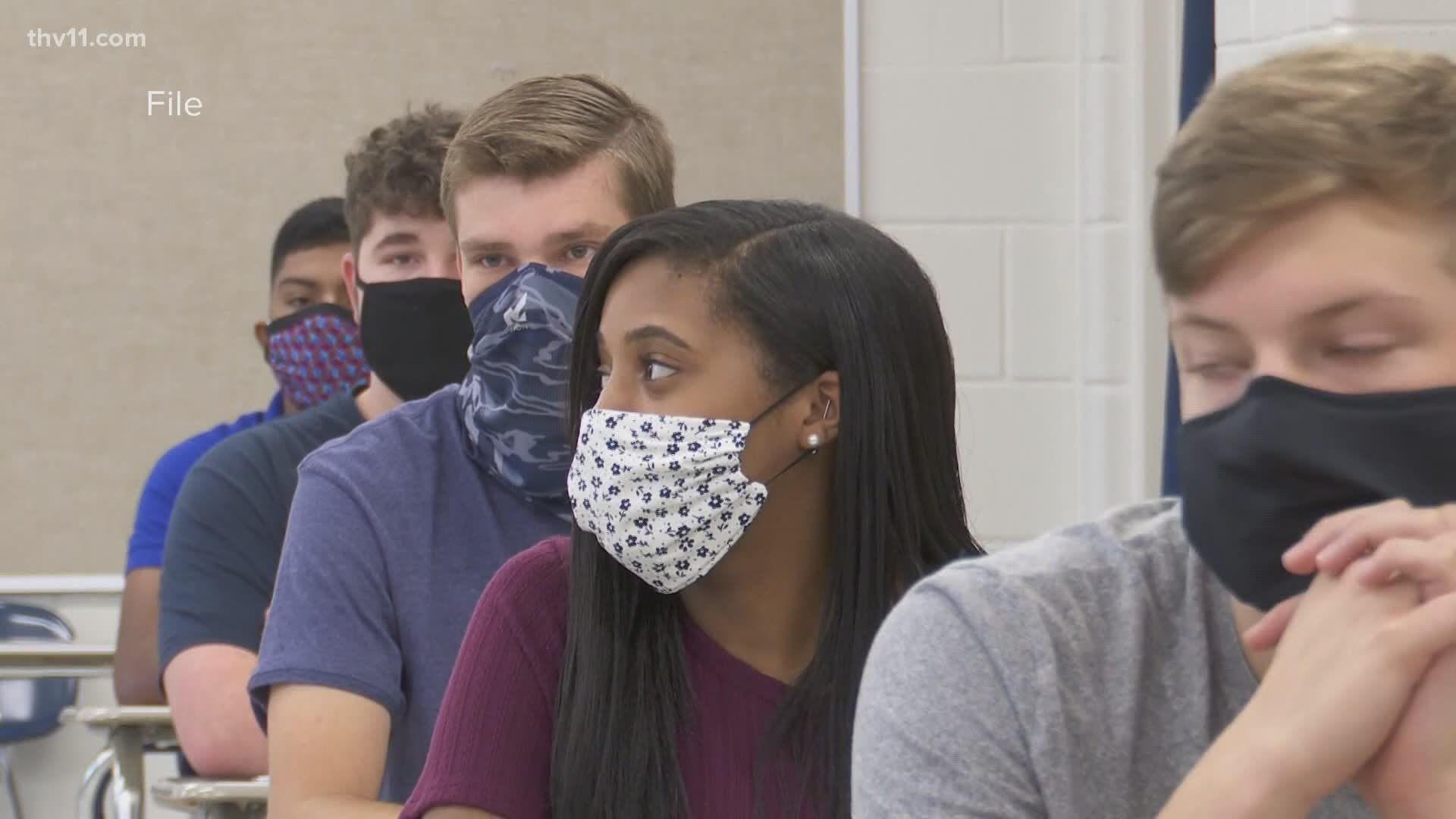 Schools across the state aren't having much of an issue getting kids to wear a mask, but instead, many are going to school with a dirty one.