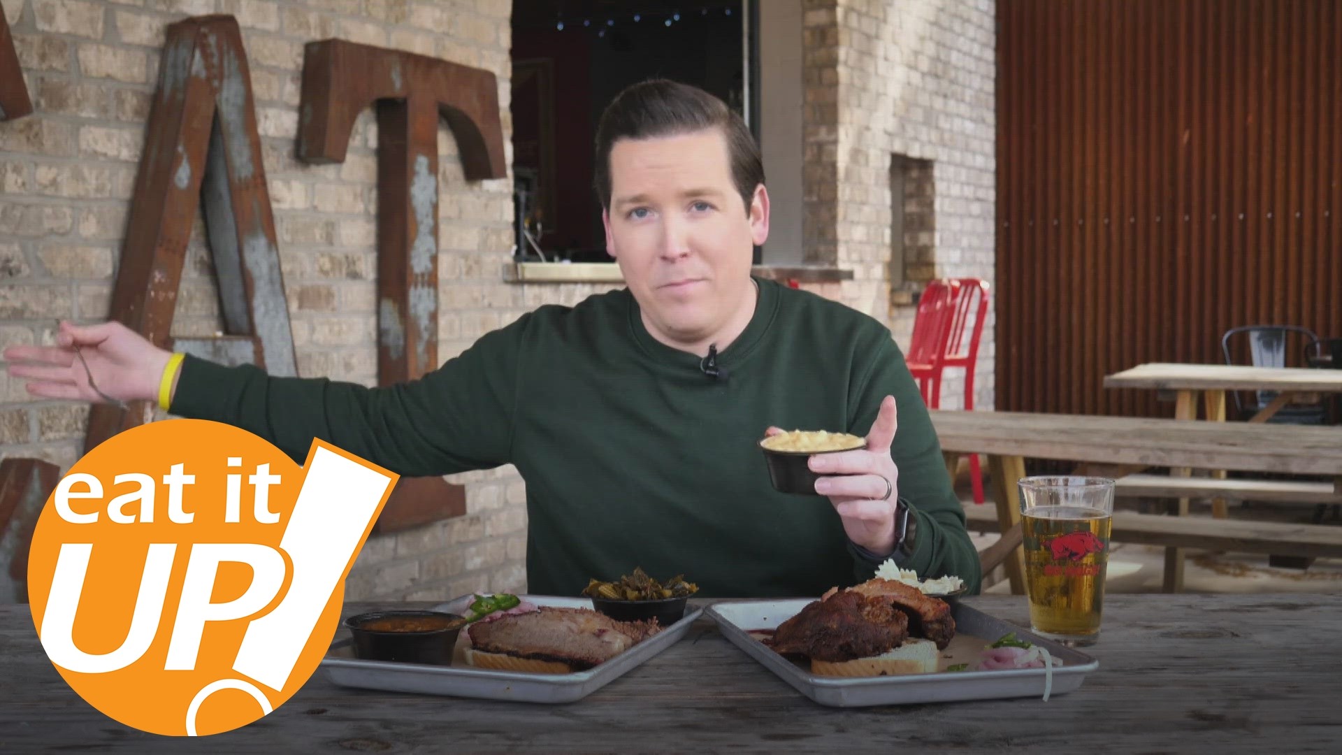 On this week's Eat It Up, Hayden Balgavy visits Count Porkula at the Crossroads in midtown Little Rock, where you can find delicious BBQ and plenty of unique sides.