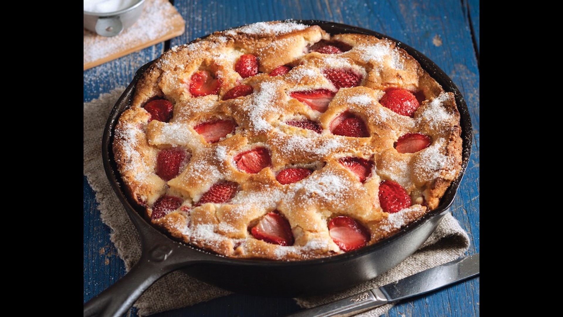 Make use of Arkansas’ abundant strawberry crop for this easy, yet delicious, strawberry skillet pound cake recipe from Debbie Arnold.