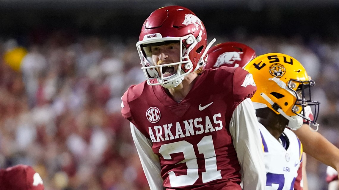 Arkansas punter Max Fletcher to enter transfer portal