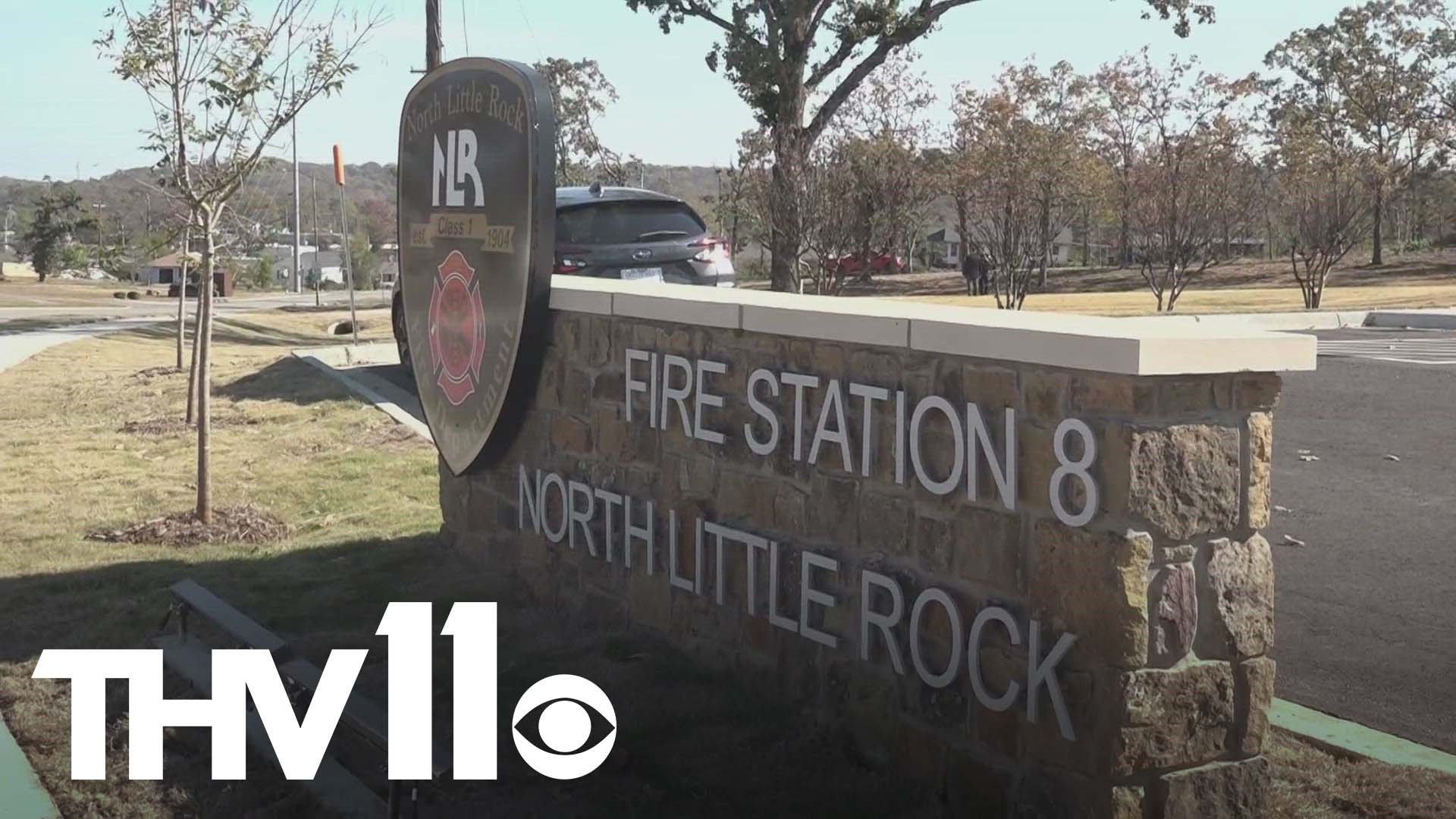 North Little Rock's Fire Station 8 is finally open. It was expected to open in April, but the EF3 tornado that hit Little Rock on March 31st had other plans.