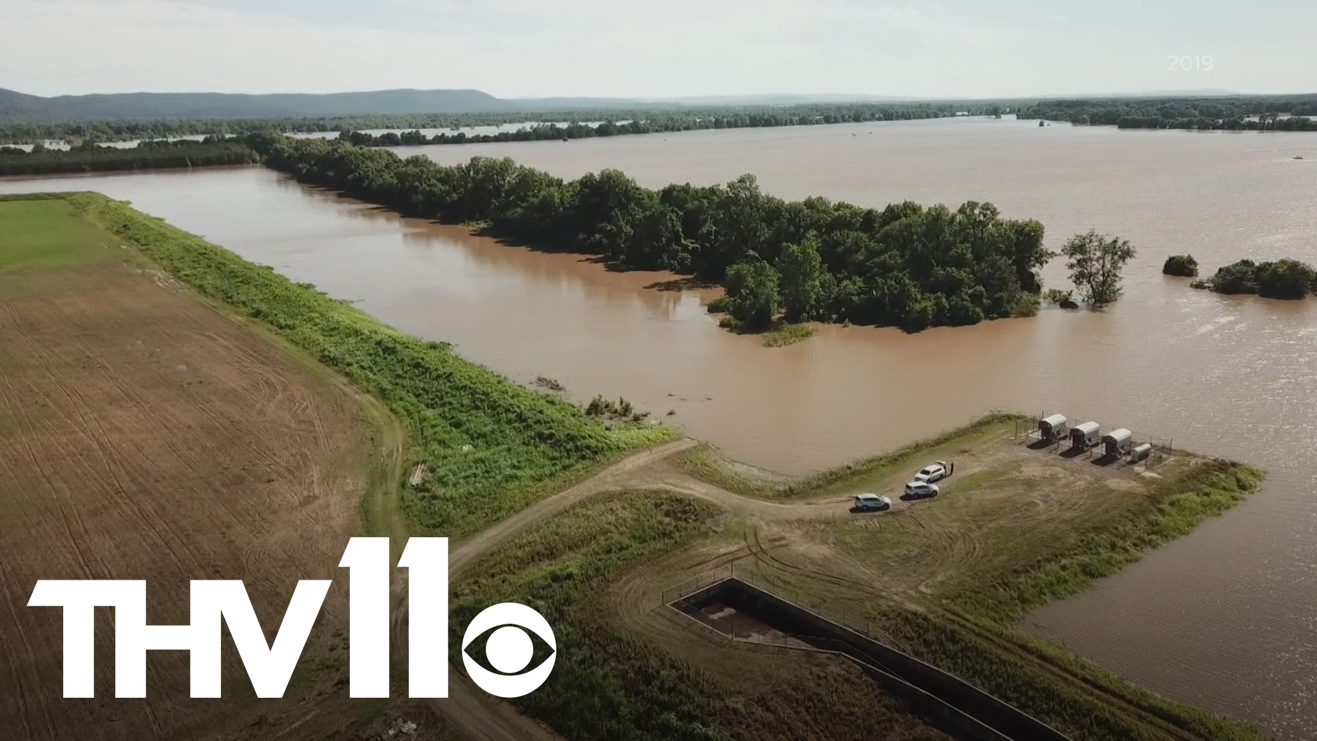 Arkansas saw several inches of rain as Tropical Storm Beryl passed through, bringing back memories of when the Lollie Levee breached during the historic 2019 flood.