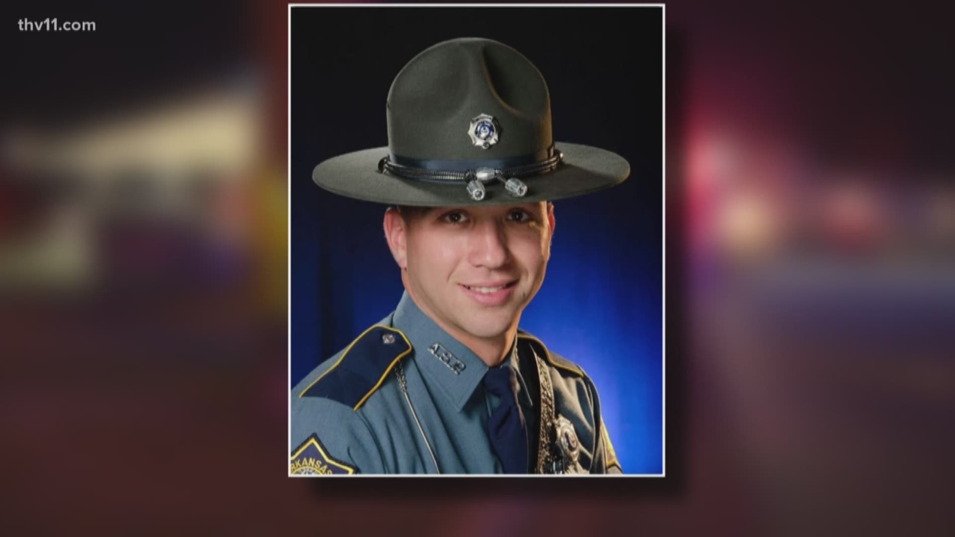 Trooper Kyle Sheldon is recovering from a successful surgery after he was shot on April 1, but he is still looking a lengthy recovery.