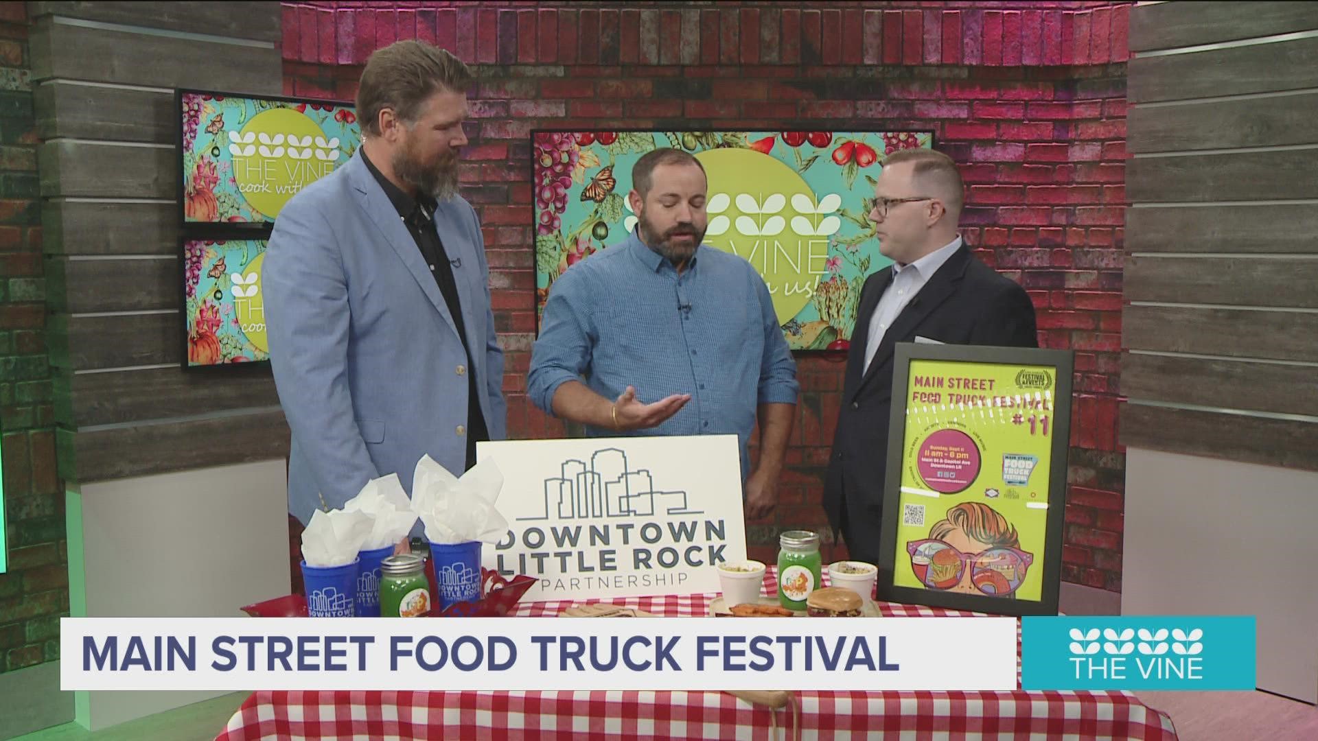 The Main Street Food Truck Festival was an idea created by the task force as a way to bring people back to Main Street and support Downtown Little Rock.