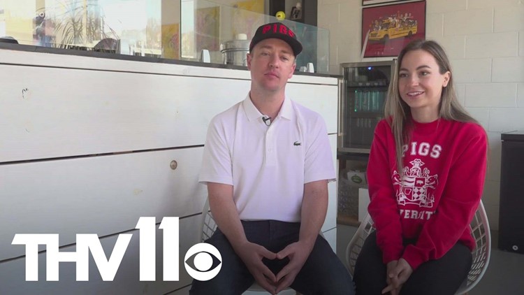 Arkansas couple's creation becomes Hogs sensation