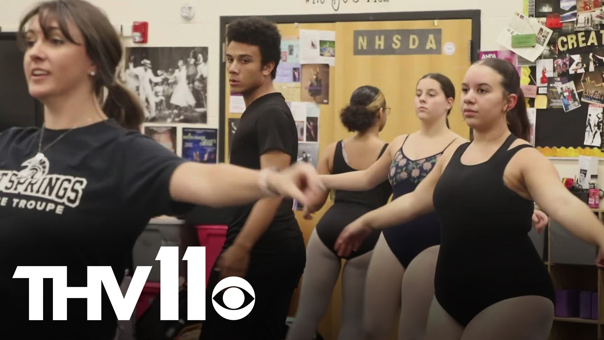 A special dance program at Hot Springs High School is inspiring students and bringing them together with ballet, modern jazz, tap, hip-hop, and world dance.