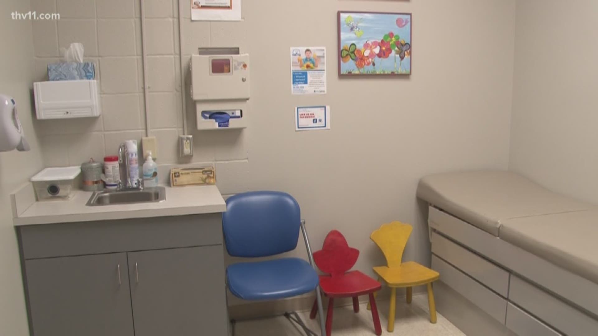 With February being National School-based Health Clinic Awareness month, the LRSD and Children's Hospital partnered to host a tour of the clinic.