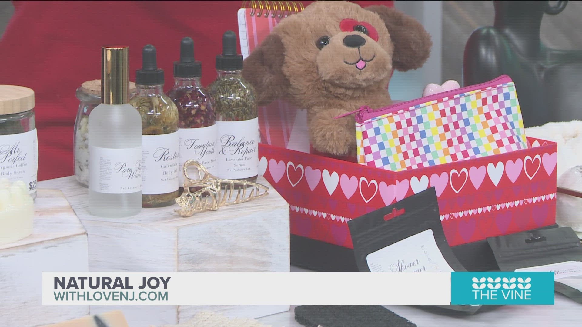 Natural Joy hops to be your one stop gift shop for Valentine's Day. Owner, Janae Wilson shares more about their Sweetheart sale and their 1-year anniversary.