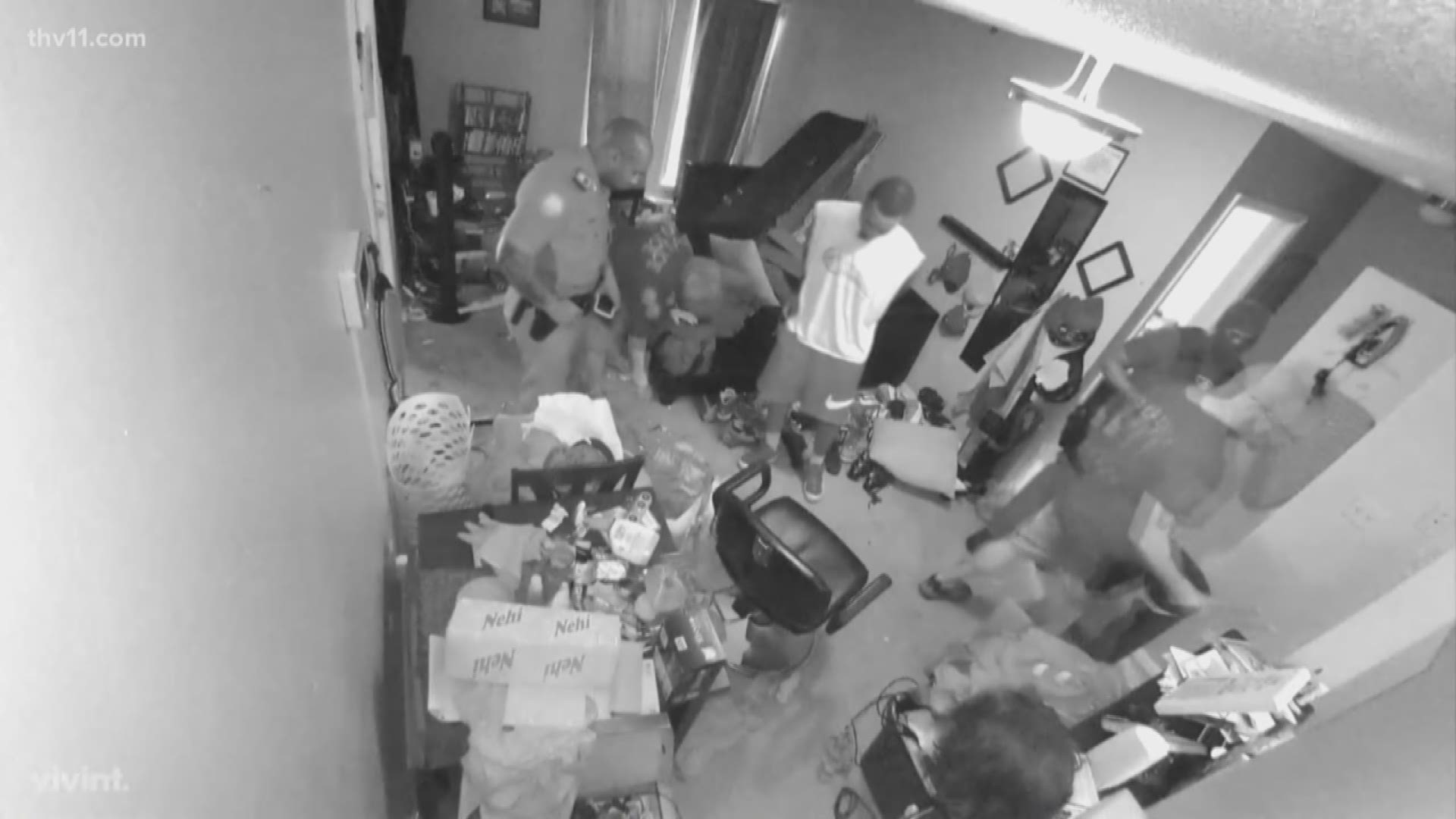 More people coming forward with video of little rock police's controversial 'no knock' warrants.
