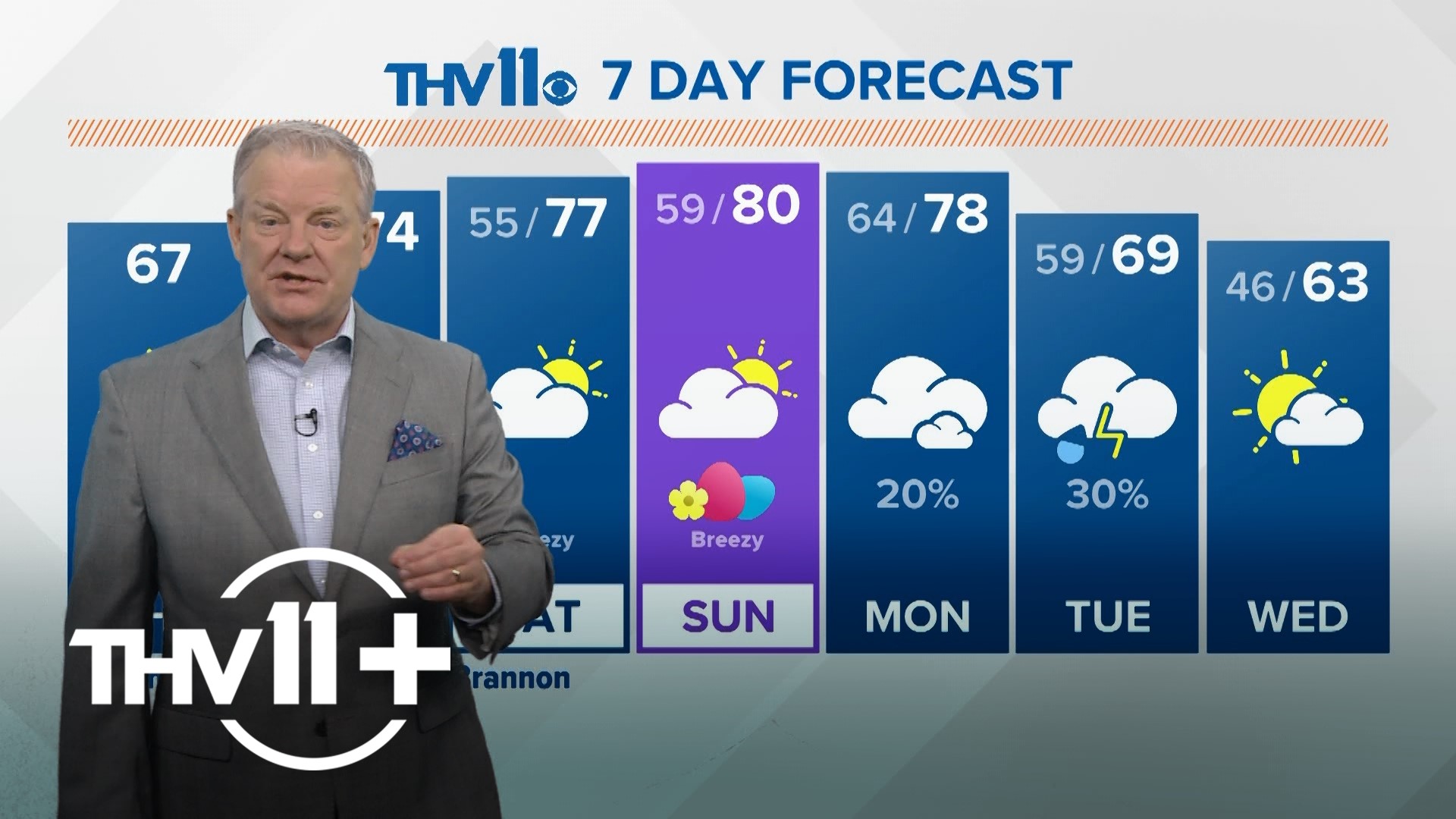 THV11+ weather forecast | March 28, 2024.
