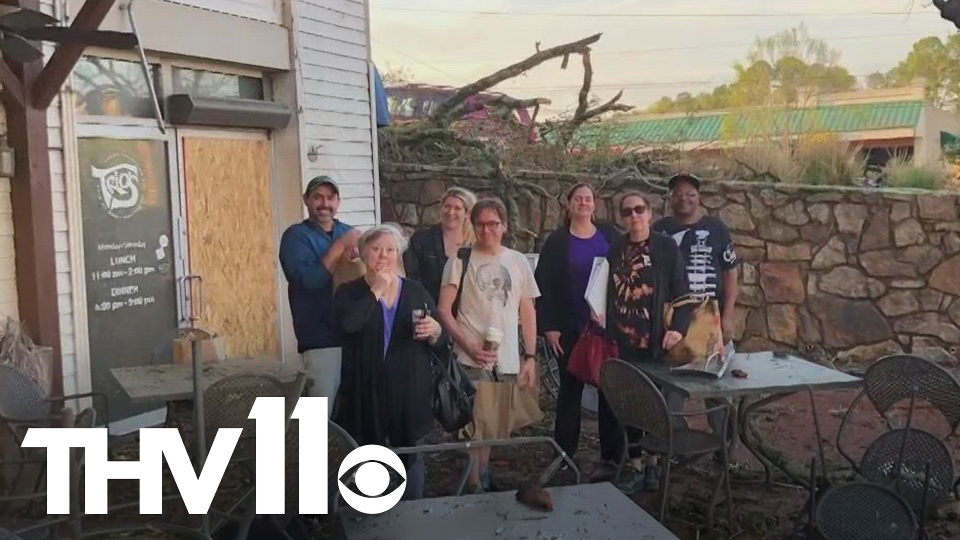 The EF3 tornado in March left several homes and businesses with damage. Including restaurants like Trio's and Catering to You, who are both working to reopen.
