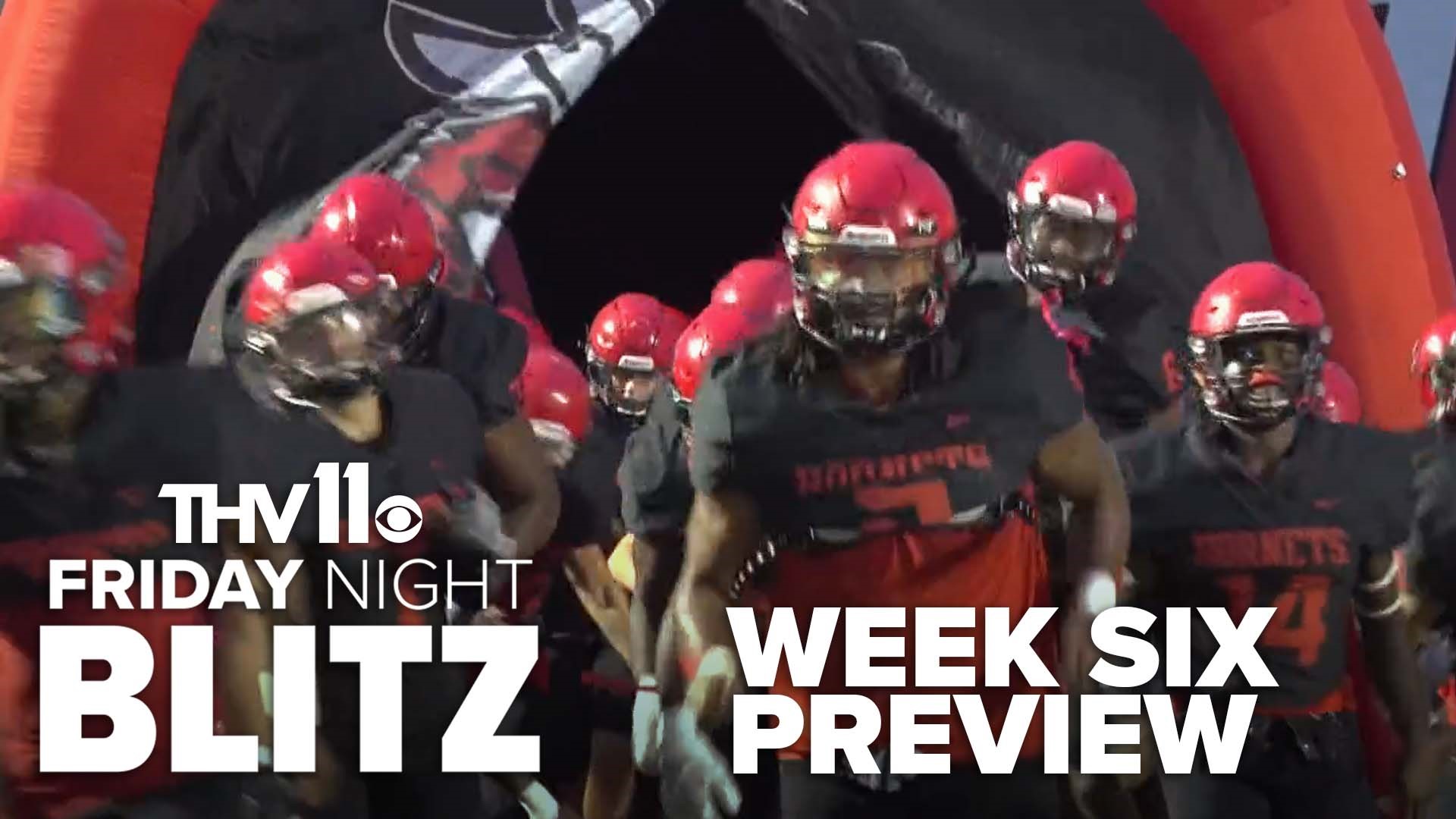 Tyler Cass and Nate Olson break down the biggest high school football games for week six in Arkansas.