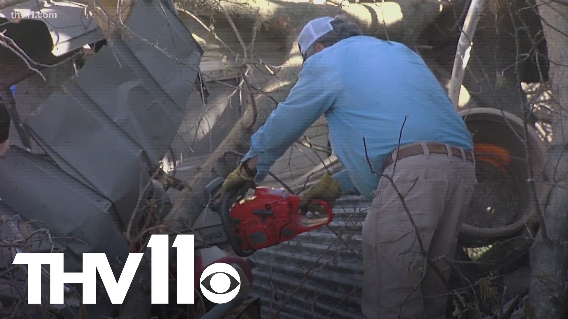 After Wynne, Arkansas was hit by an EF3 tornado on Friday, the community continues the clean-up and recovery efforts.