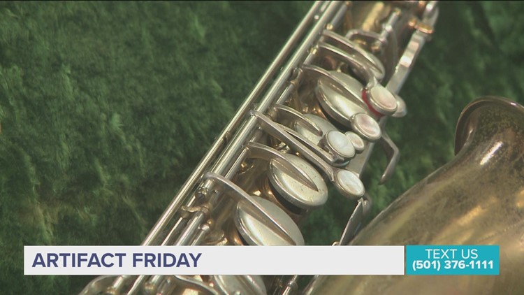 Artifact Friday: Louis Jordan and his saxophone