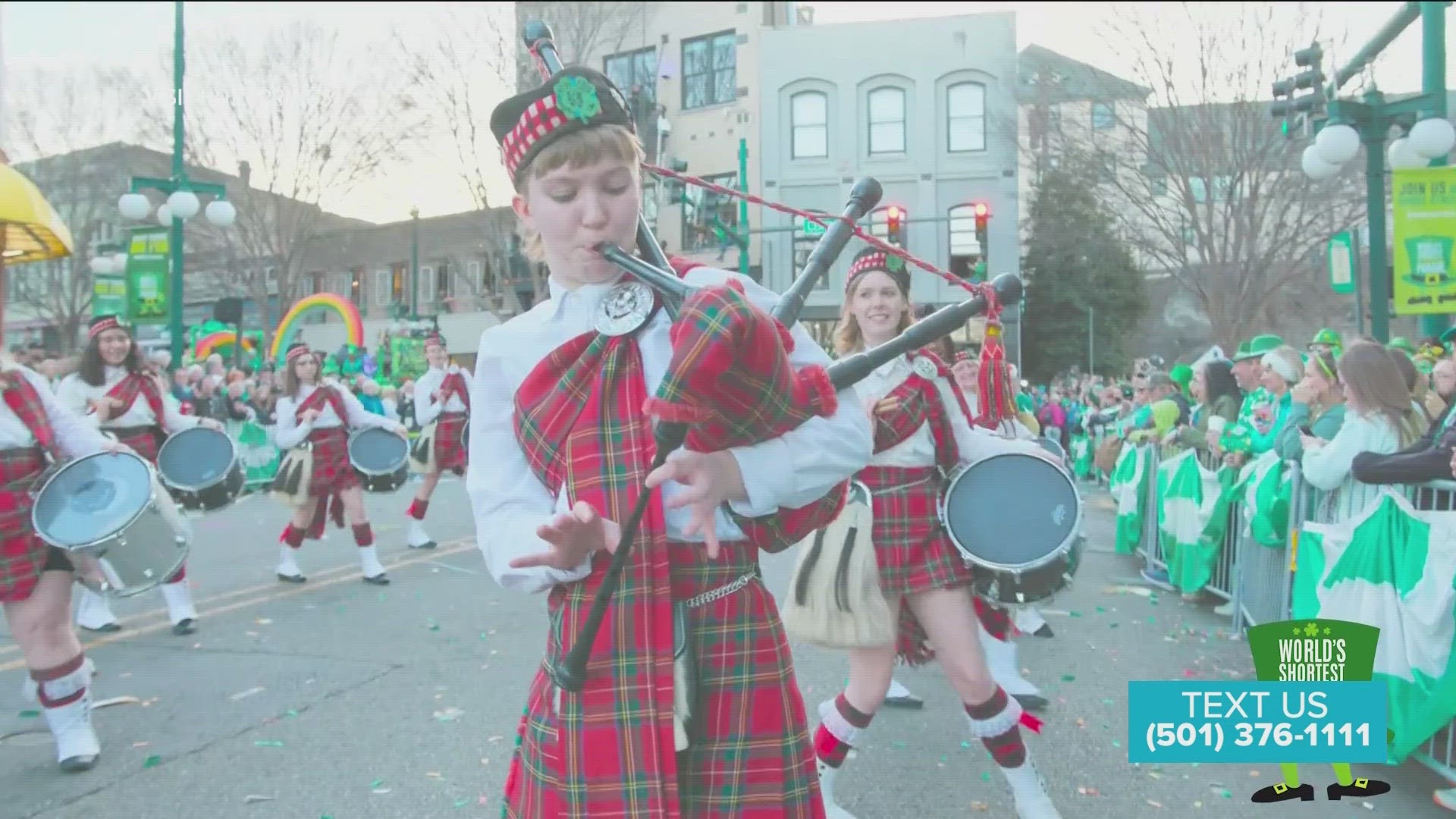 the shortest st patricks day parade