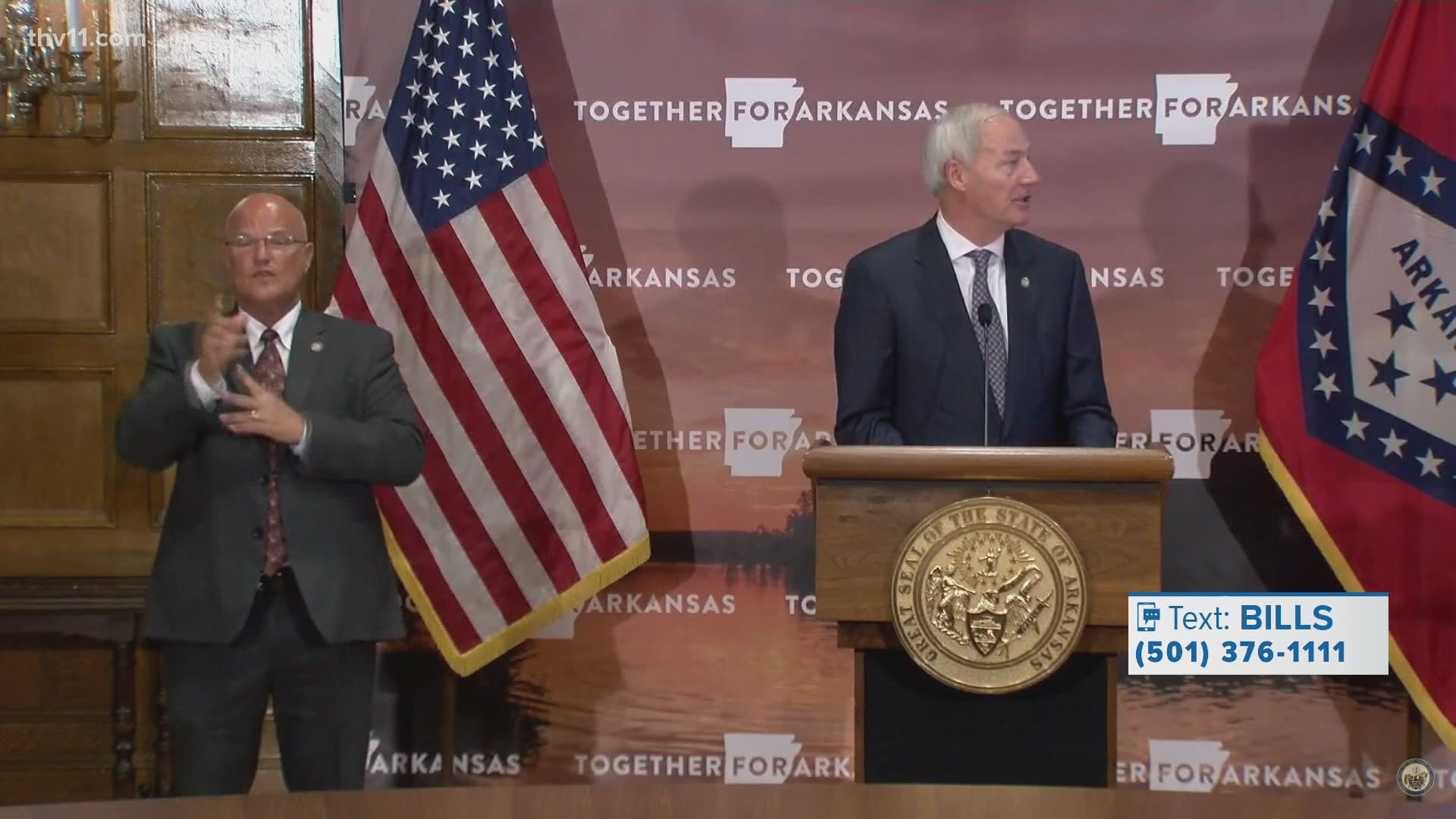 Arkansas will receive an $8.2 million in coronavirus relief funding that will go toward enhancing the LIHEAP program which helps residents with home energy bills.
