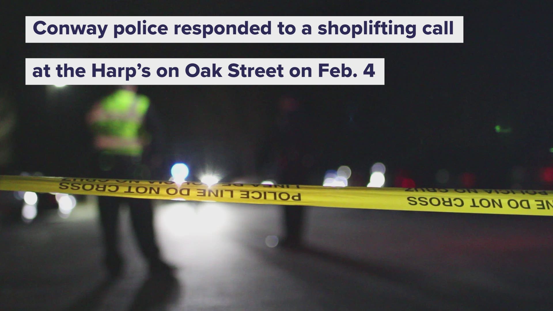 A man has died from injuries during a struggle with police arresting him for allegedly shoplifting a Conway Harp's.