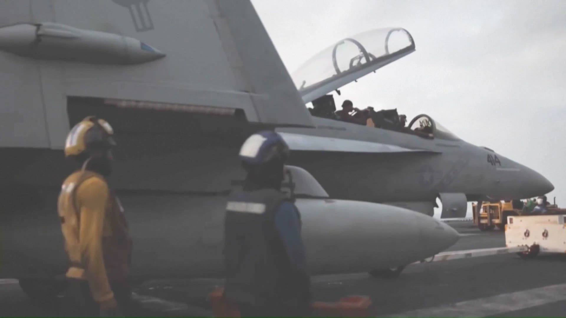 U.S. forces fight Iran while at sea