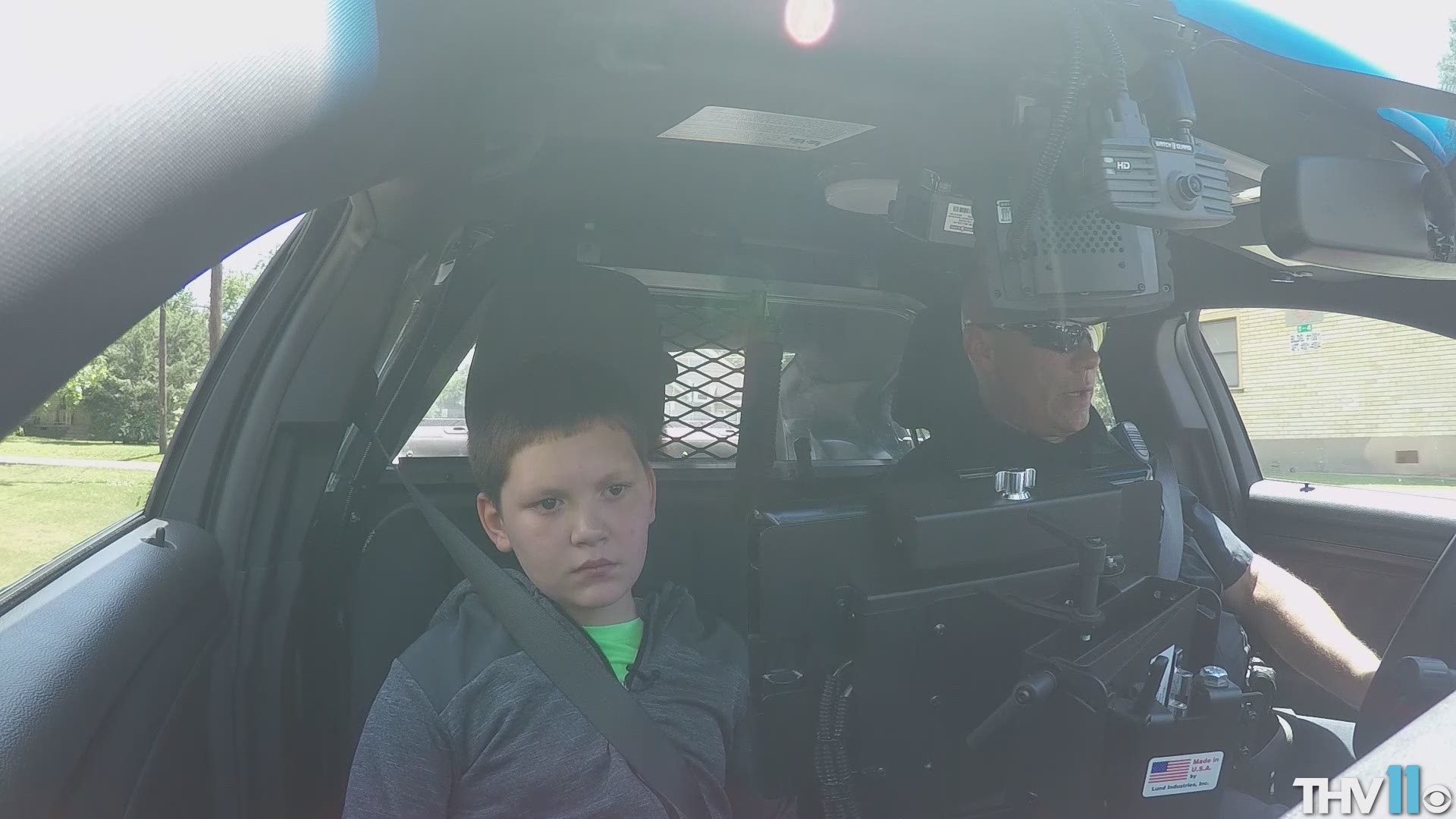 THV11's Dawn Scott features Nathaniel, a 12-year-old boy who is up for adoption and wants to be a police officer.