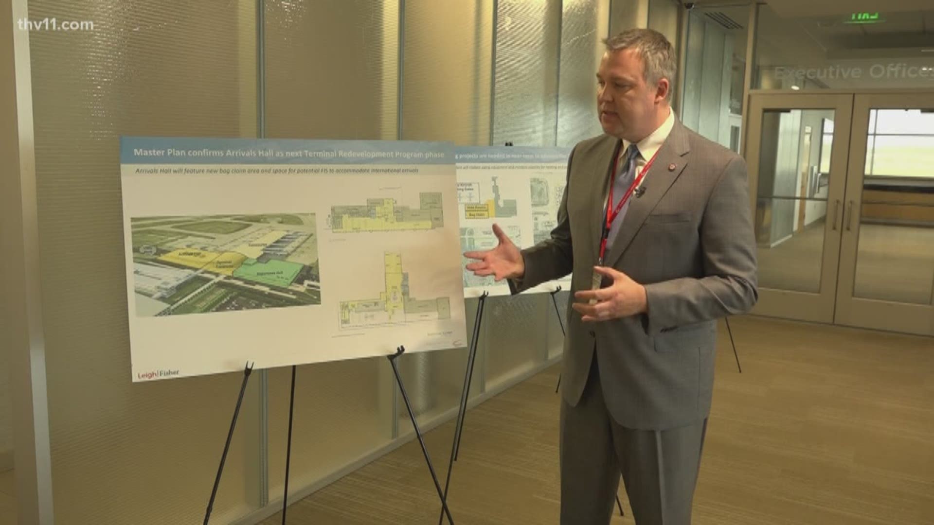 Clinton National Airport's 20-year master plan