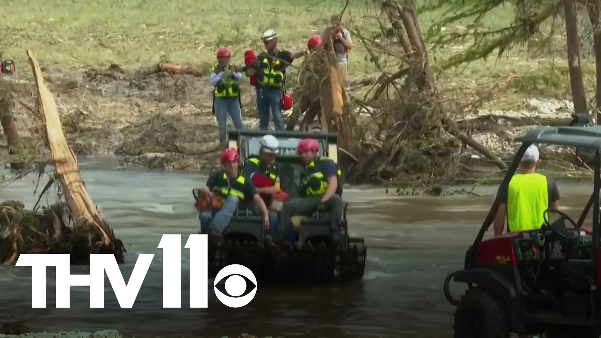 Governor Sanders has mobilized the Arkansas National Guard to assist in the Texas flood, as the death toll reaches more than 100 people.