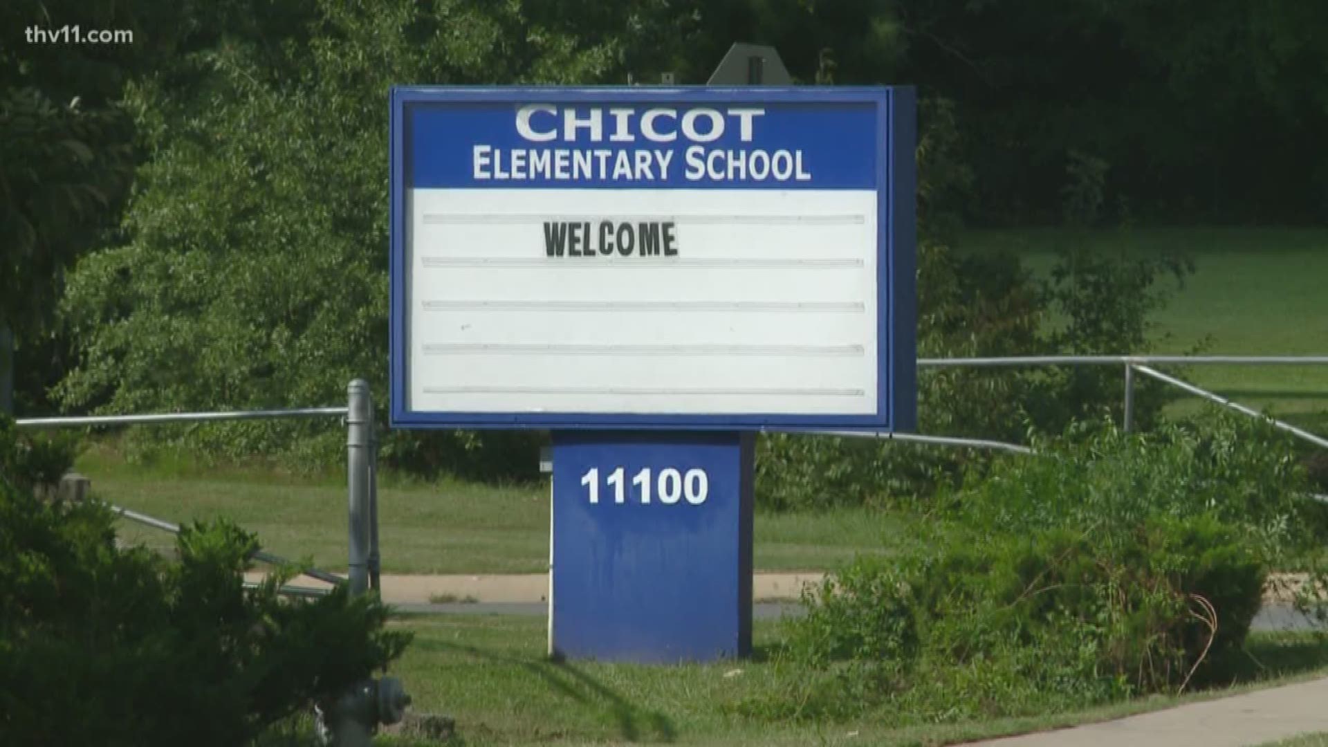 Little Rock police arrested two men shortly after the shooting, and Chicot Elementary was back to normal pretty quickly.