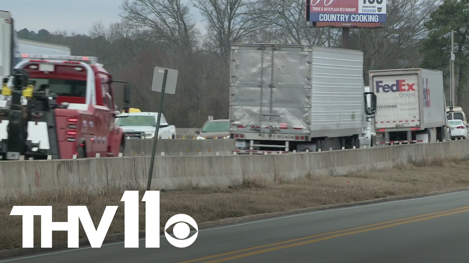 If you're planning on driving on I-30 through the construction, be prepared to take a detour because the westbound side will be closed late tonight.