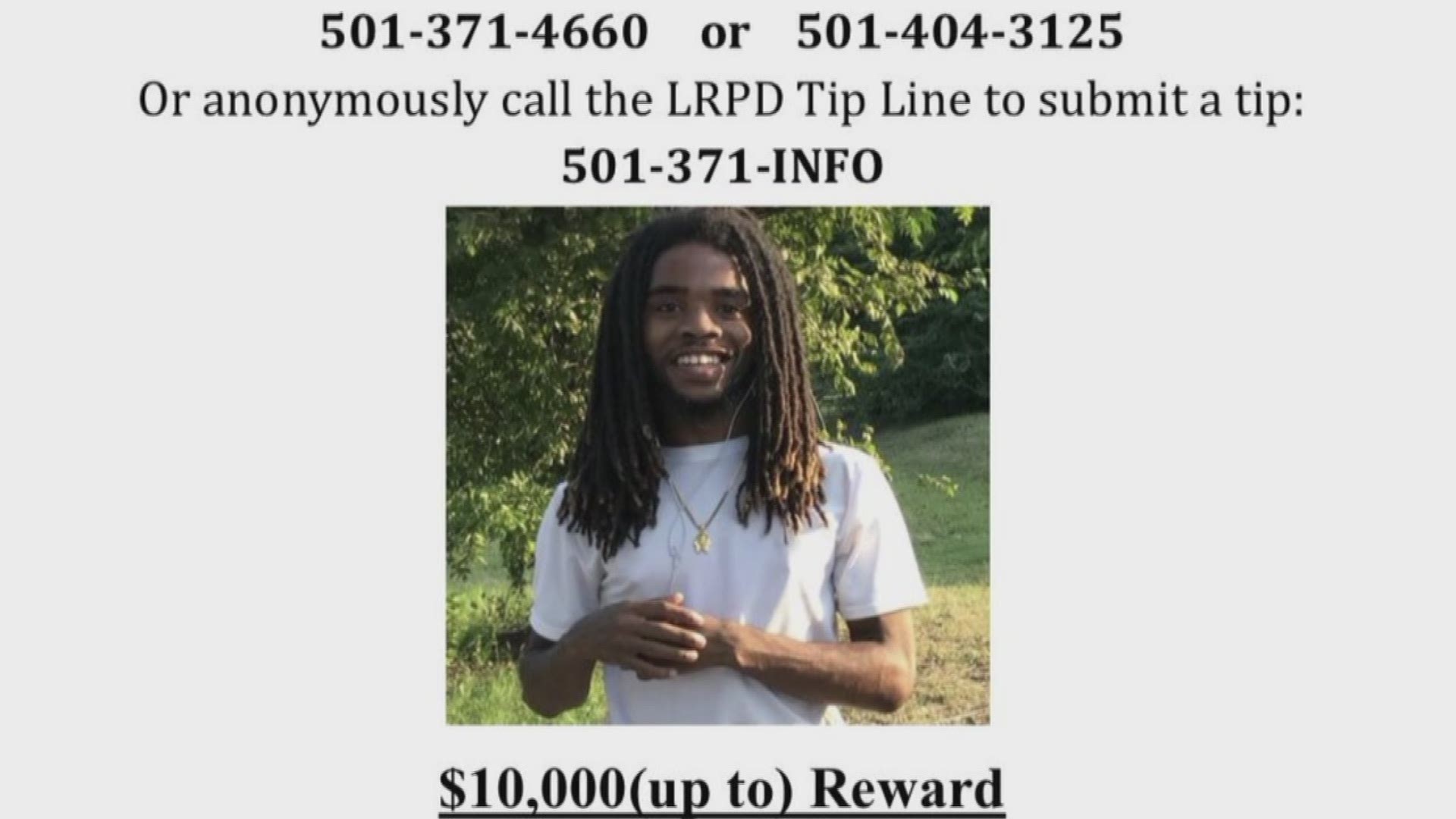 Two weeks after Christopher Arnold was found dead on Roosevelt Road. Police are offering up to $10,000 for information leading to an arrest and conviction.